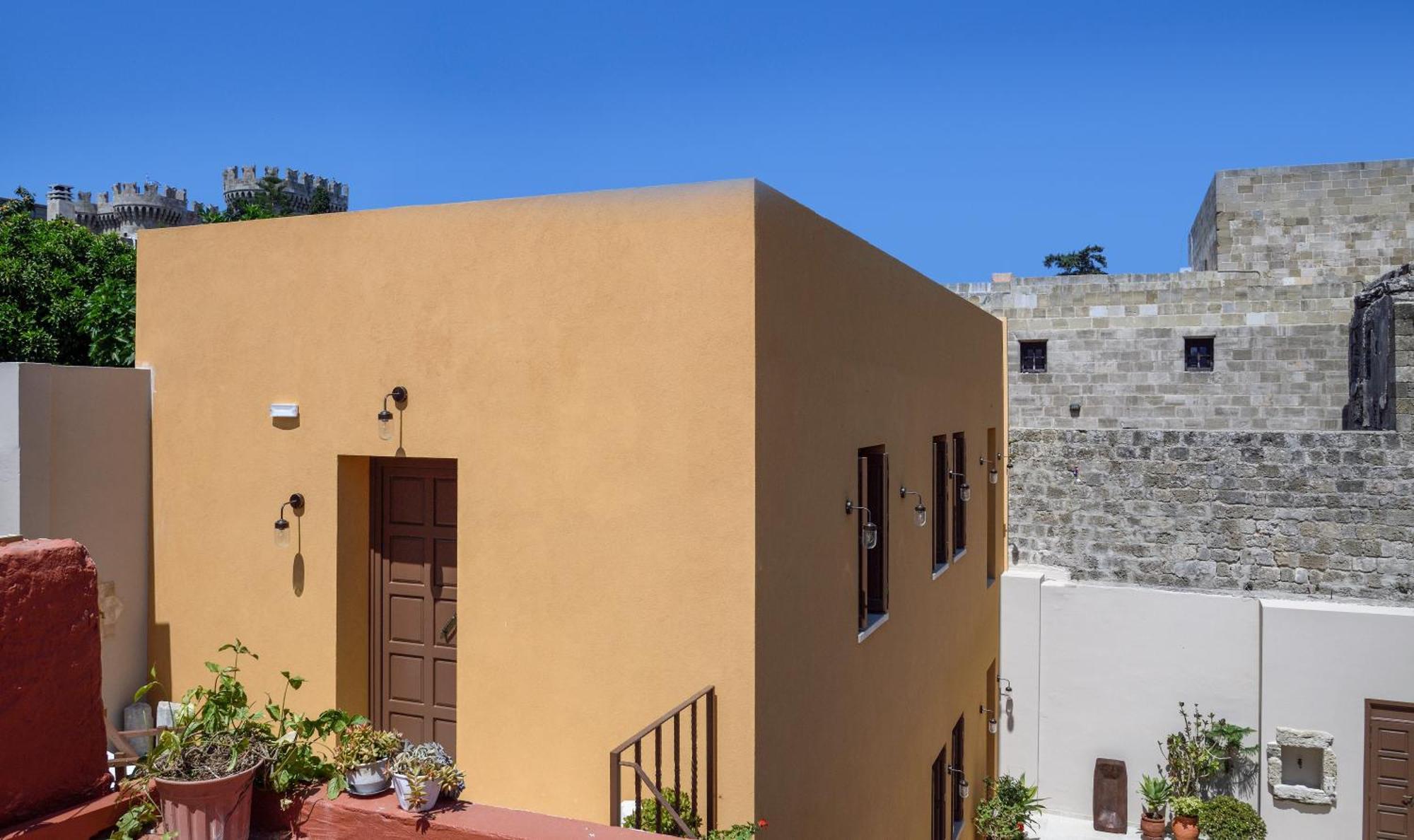 Spanish Knights Inn Rhodes City ภายนอก รูปภาพ